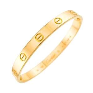 Cartier Love Bracelet #16 18K Yellow Gold 750 Bangle